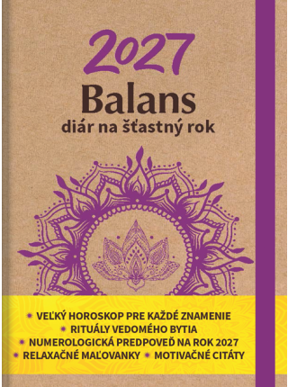 Balans diár na šťastný rok 2027