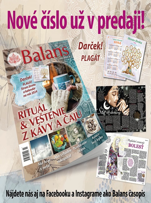 V predaji je novembrové číslo Balansu plné tém, ktoré vás zahrejú na duši.