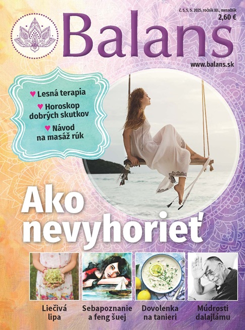 Májové číslo Balansu je už v predaji v novinových stánkoch na celom Slovensku!